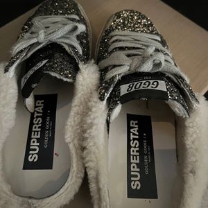 COPY - Golden Goose Shearling Slides